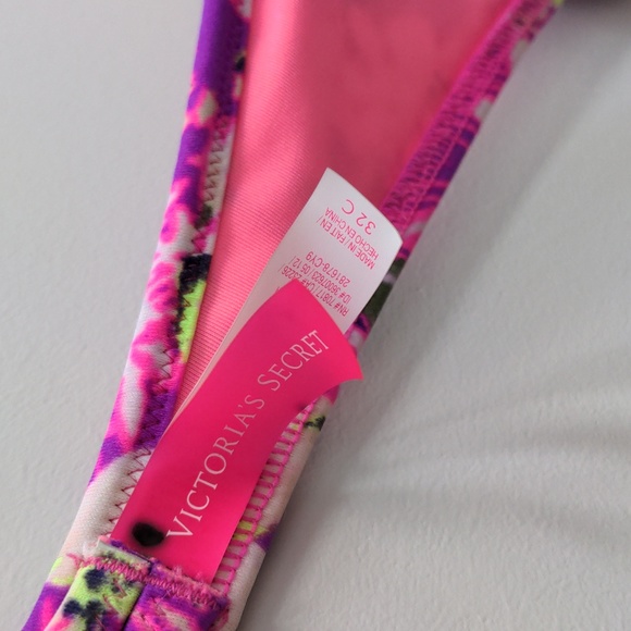 Victoria's Secret "Beach Sexy Gorgeous Push Up" Bikini Top, Womens Size 32 C - Picture 8 of 8